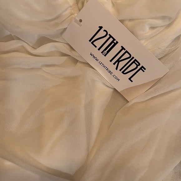 12th Tribe White Dress size Small - Picture 8 of 10